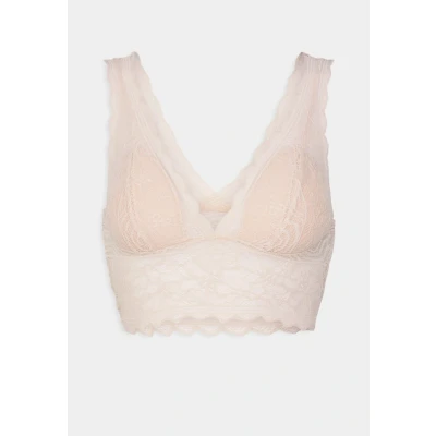 Afbeelding van Chantelle Touch Wirefree Bustier, Dames, Maat: XL, Golden beige