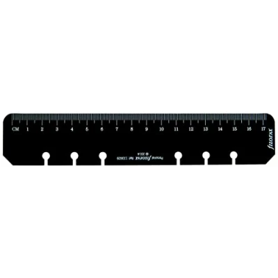 Afbeelding van FILOFAX NAVULLING PERSONAL BLACK RULER PAGE MARKER