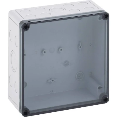 Afbeelding van Spelsberg TK PS 2518 6f tm Installatiebehuizing 254 x 180 63 Polycarbonaat, Polystereen (EPS) Grijs wit (RAL 7035) 1 stuk(s)