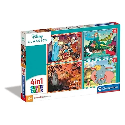 Afbeelding van Clementoni Legpuzzel 4in1 Animals
