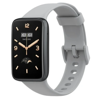Afbeelding van Siliconen sportbandje Grijs Xiaomi Smart band 7 Pro