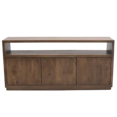 Afbeelding van Giga Meubel Dressoir Donkerbruin Mangohout 180x40x85cm Luxurious