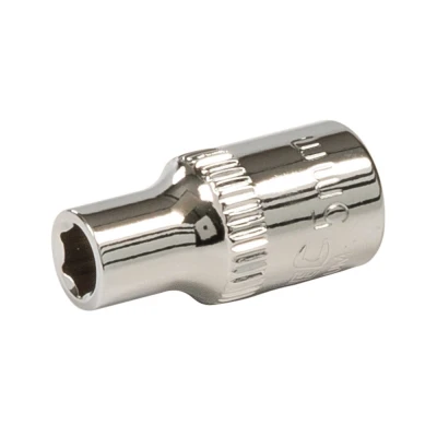 Afbeelding van Silverline Zeskantige 1/4 inch Metrische Dop 5 mm