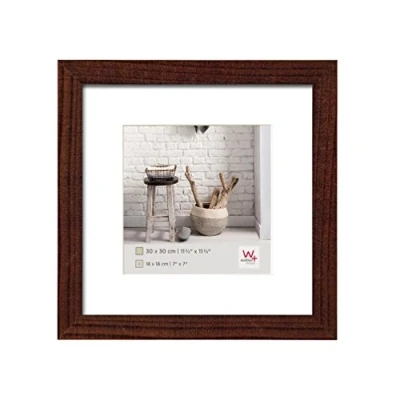 Image de Walther Design Cadre photo Home 30x30 cm Noyer