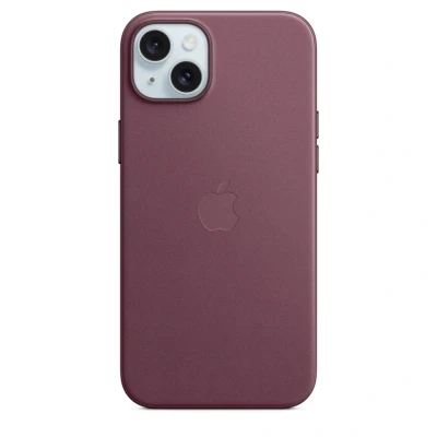 Afbeelding van Apple MagSafe Textiel Back Cover Paars iPhone 15 Plus