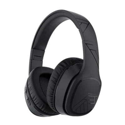 Afbeelding van PowerLocus P7 Bluetooth hoofdtelefoon, opvouwbaar, draadloze hoofdtelefoon met basmodi, hifi stereo handsfree functie, USB C opladen en lange batterijduur voor