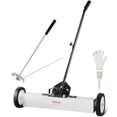 Image de VEVOR Balayeuse Magnétique Télescopique 60 cm Outil de Ramassage Vis Métaux