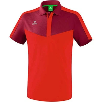 Afbeelding van Erima Squad polo bordeaux/rood