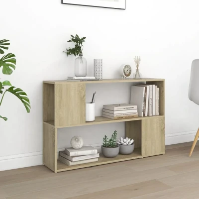 Afbeelding van Boekenkast 100x24x63 cm spaanplaat sonoma eikenkleurig