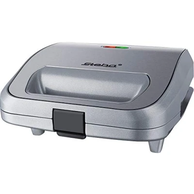 Afbeelding van Steba SG65 Sandwich maker 3 in 1 Verwisselbare bakplaten voor Tosti&#039;s, Wafels en Panini&#039;s Anti aanbaklaag 750W
