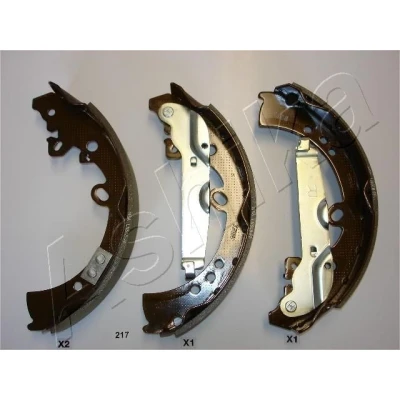 Afbeelding van ASHIKA 55 02 217 Remschoenen Achteras 295mm 61,5mm