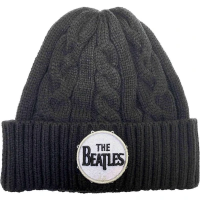 Afbeelding van The Beatles Drum Logo Beanie Muts Zwart