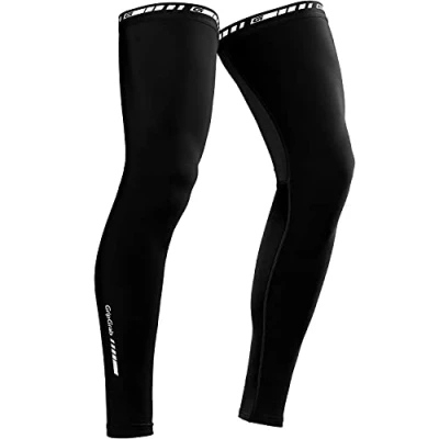 Afbeelding van GripGrab Light Leg Warmers Lente Herfst Fiets Beenstukken Wielrennen Beenwarmers Zwart Unisex Maat L