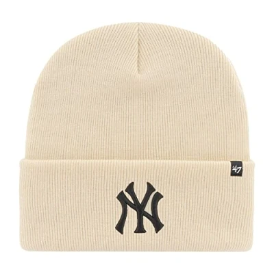 Afbeelding van &#039;47 NEW YORK Yankees Haymaker CUFF Unisex Muts, Maat: One Size, Natural
