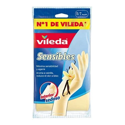 Afbeelding van Vileda Gevoelige handschoenen maat S