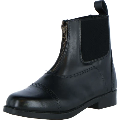 Afbeelding van Harry&#039;s Horse Jodhpurs Leder Hickstead Zipper Zwart 35
