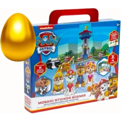 Afbeelding van Paw Patrol Mozaiek stickerset 30 cm