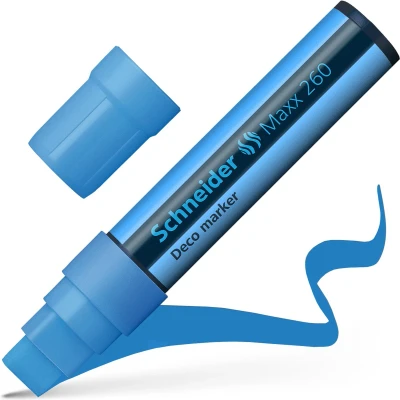 Afbeelding van Krijtmarker Fluor Blauw