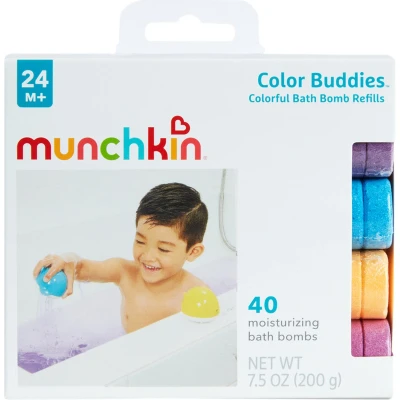 Afbeelding van Munchkin Color Bombs Navulling 40 Stuks Bruistabletten