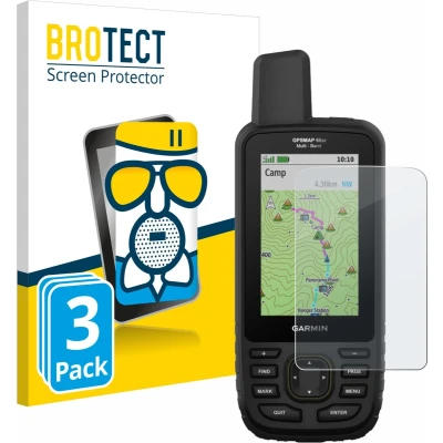 Afbeelding van BROTECT Screenprotector voor Garmin GPSMAP 66sr Folie Beschermfolie Beschermglas matte (3 Stuks)