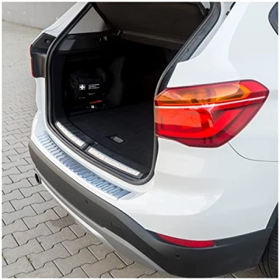 Afbeelding van tuning art L196 Kofferbakrandbescherming voor BMW X1 F48 2015 2022 roestvrij staal