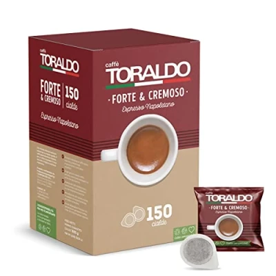 Afbeelding van Caffe Toraldo sterke en romige mix, 150 stuks