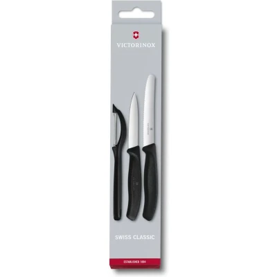 Afbeelding van Victorinox Messenset Swiss Classic Zwart 3 Delig