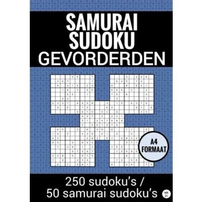 Image de Samurai Sudoku Gevorderden nr. 21