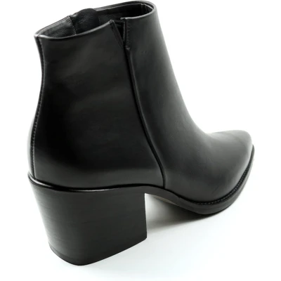 Afbeelding van Paul Green Korte laarzen Classic calf black, Dames, Maat: 38.5, black Leer