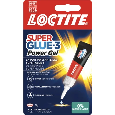 Afbeelding van Loctite secondelijm power flex gel 3 gr