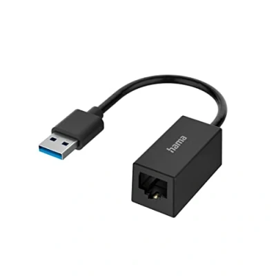 Afbeelding van Hama Netwerk Adapter Usb Stekker Lan/Ethernet Aansluiting Gigabit Ethernet