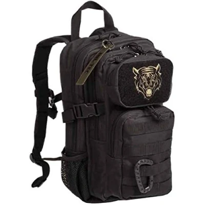 Afbeelding van Zwarte Leger Assault Pack Rugzak Kinderen Kind Maat Rugzakken kleine Kids prepper school sport outdoor