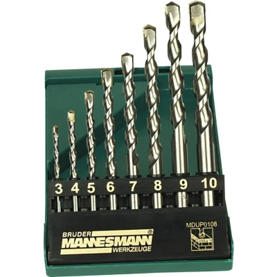 Afbeelding van Brüder Mannesmann M54309 Steen spiraalboorset 1 stuk(s)