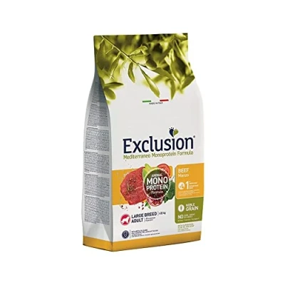 Afbeelding van Exclusion Mediterraneo Large Beef 12 kilo