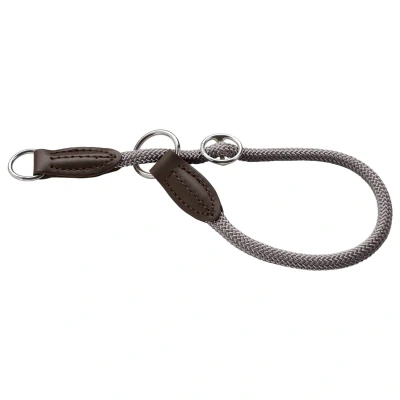 Afbeelding van Hunter Sliphalsband Freestyle Rond Grijs Hondenhalsband 40 cm