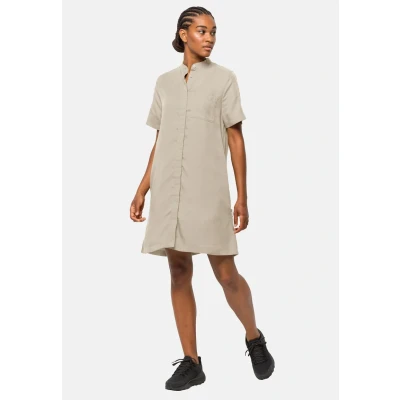 Afbeelding van Jack Wolfskin Mojave Jurken, Dames, Maat: Large, White pepper