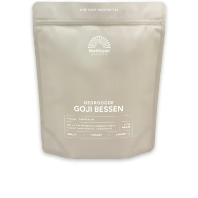 Afbeelding van Mattisson Goji Bessen Droog 1 kg