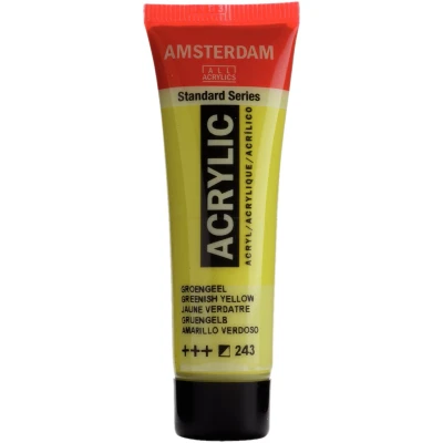 Afbeelding van Amsterdam acryl 243 groengeel 20 ml