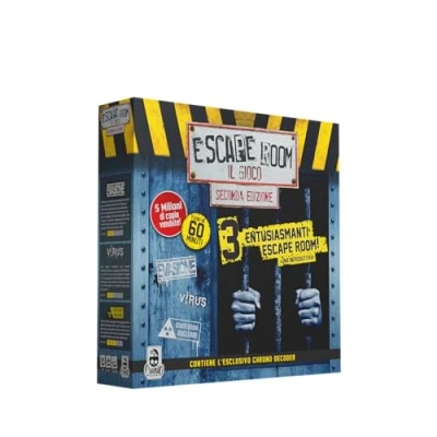 Afbeelding van Cranio Creations escape Room Het spel nieuwe editie, 3 spannende avonturen voor de beroemdste tafel room, editie in Italiaanse taal