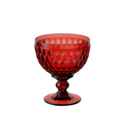 Afbeelding van Villeroy &amp; Boch Boston Coloured Dessertcoupe 11 Cm Donkerrood