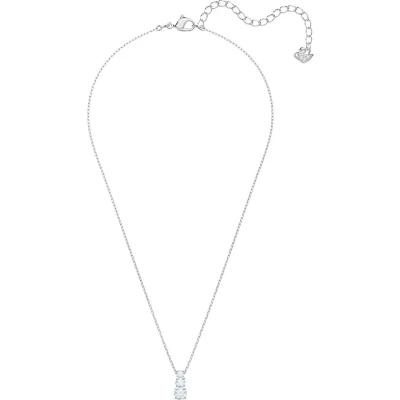 Afbeelding van Swarovski dames Attract Trilogy hanger met kristal in de kleur Zilver