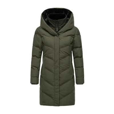 Afbeelding van Ragwear Stepp Natalka COSY Winterjas, Dames, Maat: XS, Dark olive