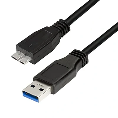 Afbeelding van LogiLink USB kabel 3.2 Gen1 (USB 3.0 / 3.1 Gen1) A stekker, micro B stekker 0.60 m Zwart CU0037