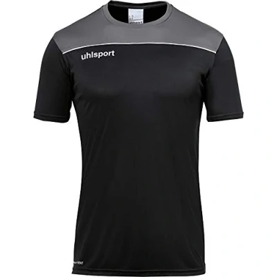 Afbeelding van Uhlsport Offense 23 T Shirt Heren Zwart / Antraciet Wit Maat: L