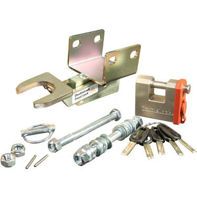 Afbeelding van Fixed Lock WAK35 SCM 2x horizontaal (KNOTT, WINTERHOFF, ALBE BERNDES) M14 Doublelock Koppelingsslot gekeurd BouwmanAanhangwagens.nl