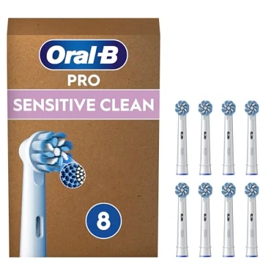 Afbeelding van Oral B Pro Sensitive Clean Opzetborstels 8 Stuks