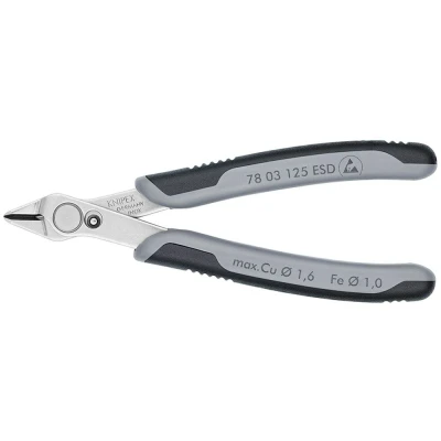 Afbeelding van Knipex 7803125ESD ESD Super Knips Zijsnijtang Elektronica 125mm