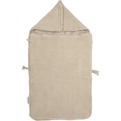 Afbeelding van Meyco Baby Teddy voetenzak sand 40x82cm