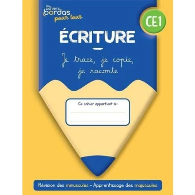 Image de Cahiers Bordas pour tous Ecriture CE1 2022 Cahier élève