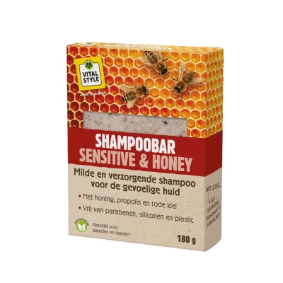 Image de VITALstyle Barre de Shampooing Sensitive &amp;Honey 180g